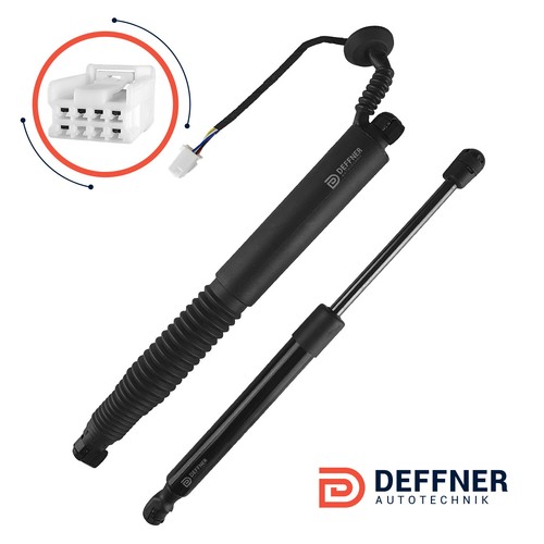 Set gasfeder heckklappe - set, el.gasfeder